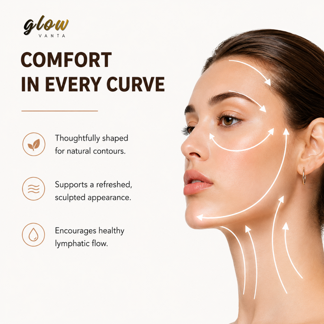 Glow Vanta Dry Brush — Lymphatic Face Massager